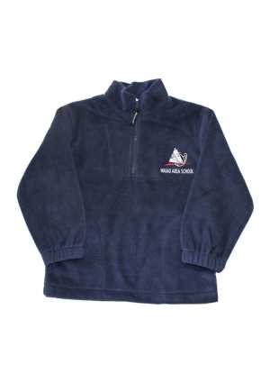 Waiau Area School Fleece Navy